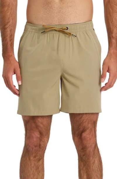 Quiksilver Taxer Amphibian Shorts In Brown