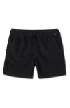 Quiksilver Taxer Corduroy Drawstring Shorts In Phantom