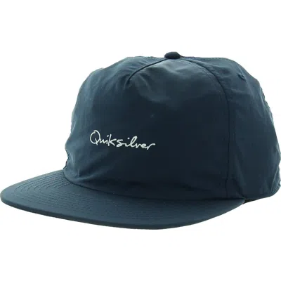 Quiksilver The Tipper Mens Embroidered Adjustable Ball Cap In Green