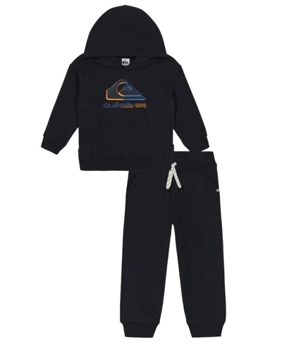 QUIKSILVER TODDLER & LITTLE BOYS 4T-7 2-PIECE HOODIE AND WAISTBAND JOGGERS SET