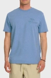 Quiksilver Tropics Mod Graphic T-shirt In Blue