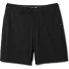 Quiksilver Union Transit Hybrid Shorts In Black