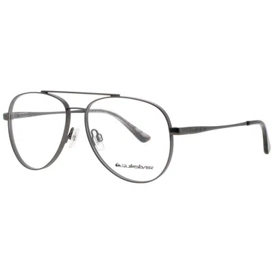 Quiksilver Unisex Gunmetal Rectangular Eyeglass Frames Qs1015