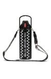 Quiksilver Ventura Double Walled Insulated 30oz Stainless Steel Tumbler With Cross Body Strap In Black