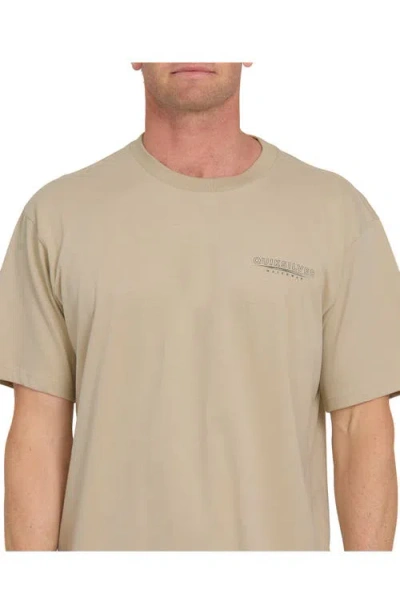 Quiksilver Waterman Anchors Down Qmt0 Short Sleeve Shirt In Brown
