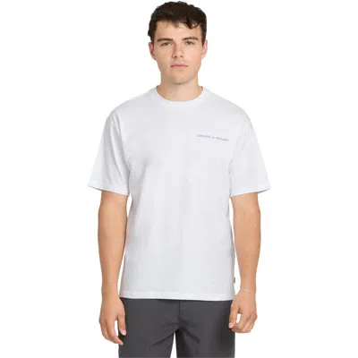 Quiksilver Waterman Angler Short Sleeve Shirt In White