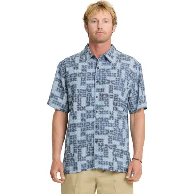 Quiksilver Waterman Boca Shirt In Blue