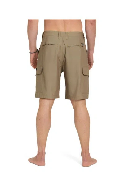 Quiksilver Waterman Legion Cargo 20 Shorts In Brown