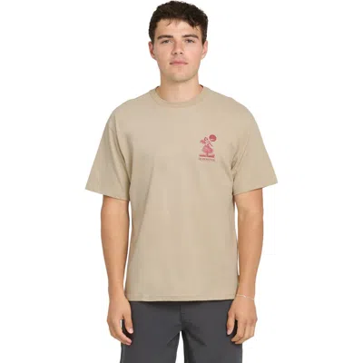 Quiksilver Waterman Lei'd Back Short Sleeve Shirt In Brown