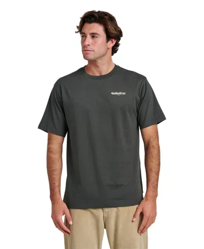 Quiksilver Waterman Men's Adventures Short-sleeve T-shirt In Black