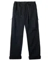 Quiksilver Waterman Men's After Surf Elastic Waist Pants In Black