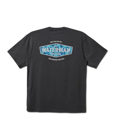 Quiksilver Waterman Men's Banner T-shirt In Phantom