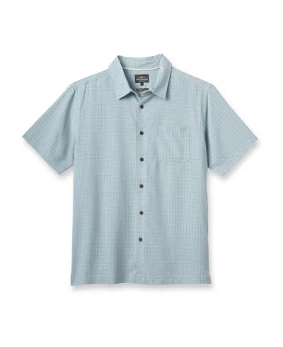Quiksilver Waterman Men's Checkmate Regular-fit Shirt In Blue