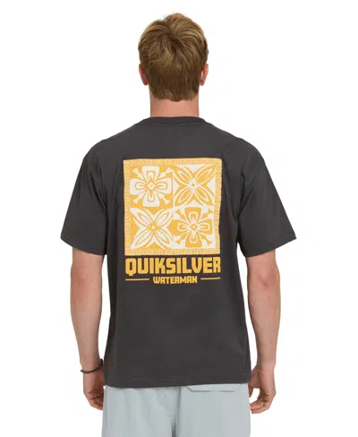 Quiksilver Waterman Men's Classic Short-sleeve T-shirt In Multi