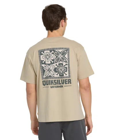 Quiksilver Waterman Men's Classic Short-sleeve T-shirt In Multi