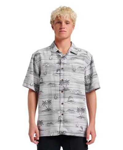Quiksilver Waterman Men's Comfort Fit Shirt In Black