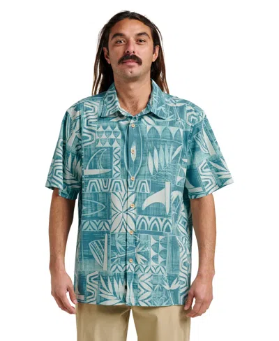 Quiksilver Waterman Men's Comfort Fit Shirt In Blue