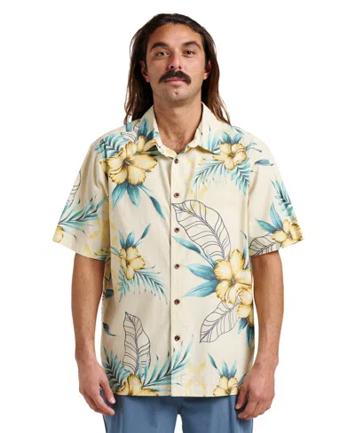 Quiksilver Waterman Men's Comfort Fit Shirt In Brown