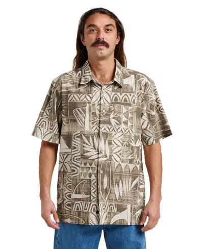 Quiksilver Waterman Men's Comfort Fit Shirt In Gold