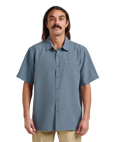 Quiksilver Waterman Men's Comfort Fit Shirt In Gray