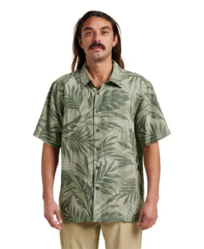 Quiksilver Waterman Men's Comfort Fit Shirt In Green