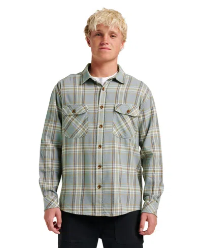 Quiksilver Waterman Men's Comfort Fit Shirt In Green