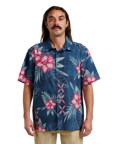 Quiksilver Waterman Men's Comfort Fit Shirt In Green