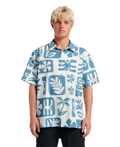 Quiksilver Waterman Men's Comfort Fit Shirt In White