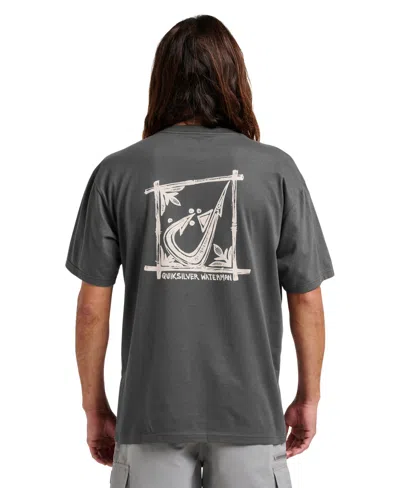 Quiksilver Waterman Men's Comfort Fit T-shirt In Black
