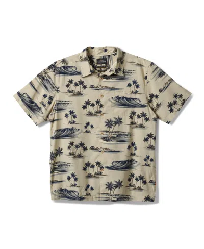 Quiksilver Waterman Men's Day Dreamin' Woven Shirt In Pelican