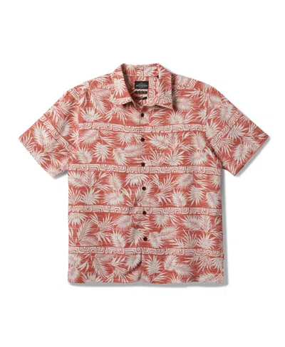 Quiksilver Waterman Men's Fern Garden Woven Shirt In Apricot