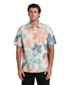 Quiksilver Waterman Men's Flower Power Classic-fit Shirt In Multi