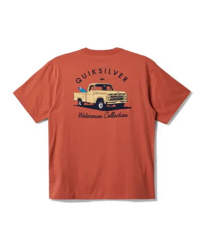 Quiksilver Waterman Men's Four Wheeler Screen T-shirt