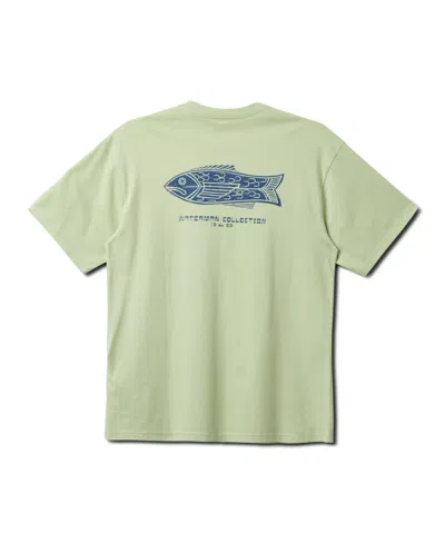 Quiksilver Waterman Men's Frankenfish T-shirt In Fern Green