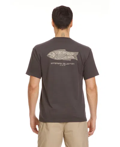 Quiksilver Waterman Men's Frankenfish T-shirt In Phantom