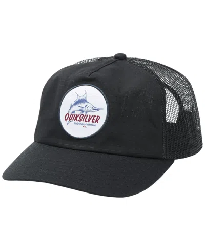 Quiksilver Waterman Men's Hook Trucker Hat In Black