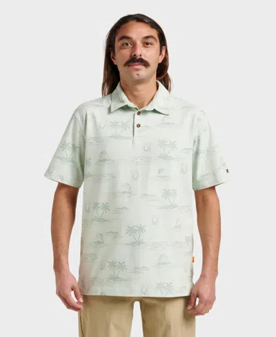 Quiksilver Waterman Men's Island Daze Polo Shirt