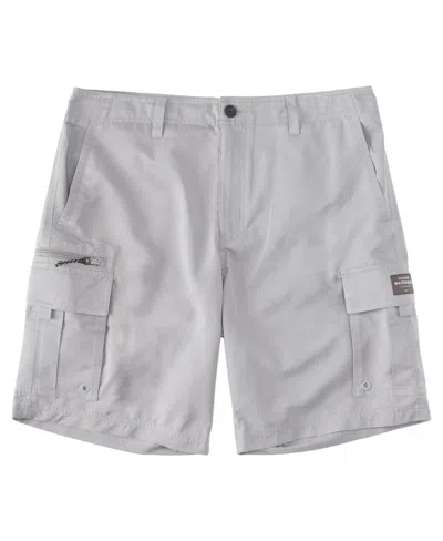 Quiksilver Waterman Men's Maldive Atoll Cargo Shorts In Gray