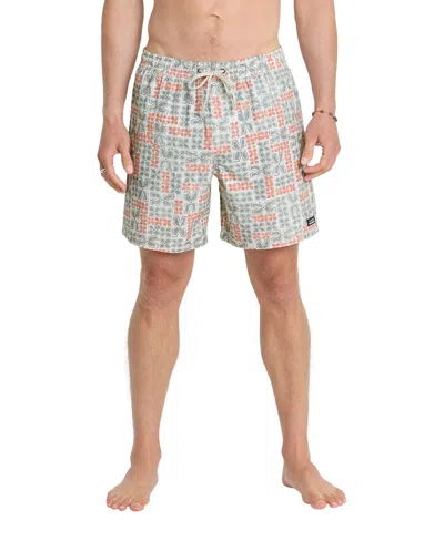 Quiksilver Waterman Men's Mix Pack Print Swim Trunks In Gold
