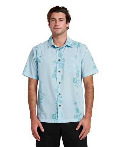 Quiksilver Waterman Men's Mystic Fin Shirt In Blue