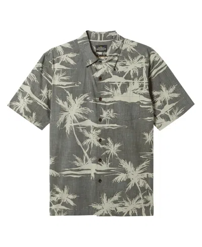 Quiksilver Waterman Men's Palms Short Sleeve Shirt In Coconut Print 4