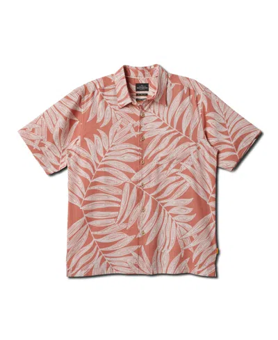 Quiksilver Waterman Men's Palu Bay Woven Shirt In Apricot