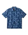 Quiksilver Waterman Men's Paradise Found Woven Shirt In Wave