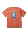 Quiksilver Waterman Men's Pirates Cove T-shirt In Apricot