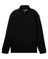 Quiksilver Waterman Men's Playa Clipper Half Zip Sweatshirt In Black