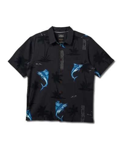 Quiksilver Waterman Men's Playing Hooky Woven Shirt In Phantom