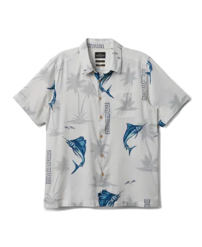 Quiksilver Waterman Men's Playing Hooky Woven Shirt In White