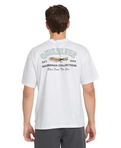 Quiksilver Waterman Men's Relaxed-fit T-shirt In White