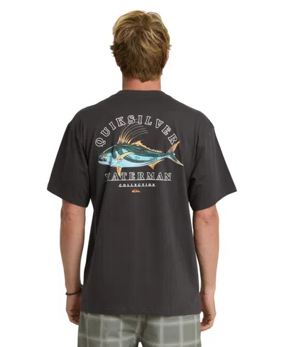 Quiksilver Waterman Men's Rooster Graphic T-shirt In Black