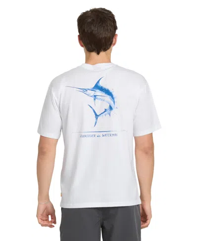 Quiksilver Waterman Men's Short-sleeve Angler T-shirt In White
